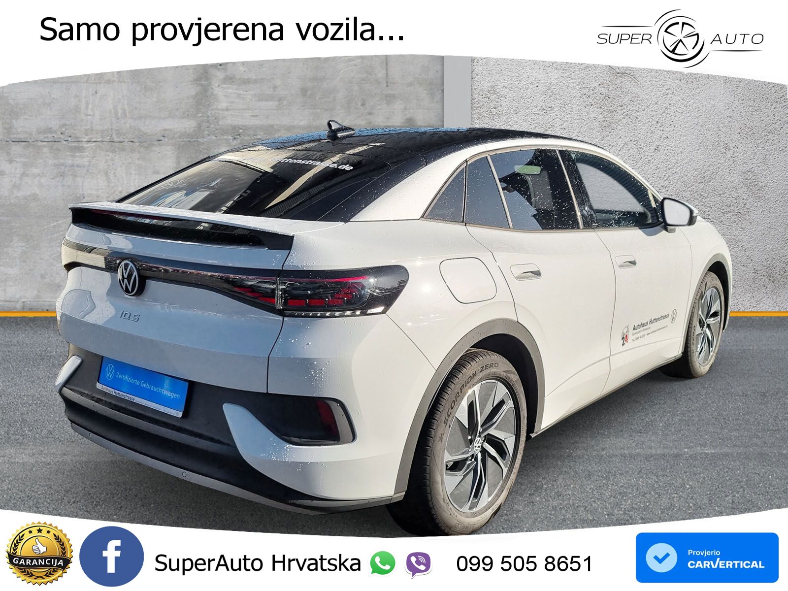 Volkswagen ID.5 Pro 82 kWh (286 KS) LED+GR SJED+ACC