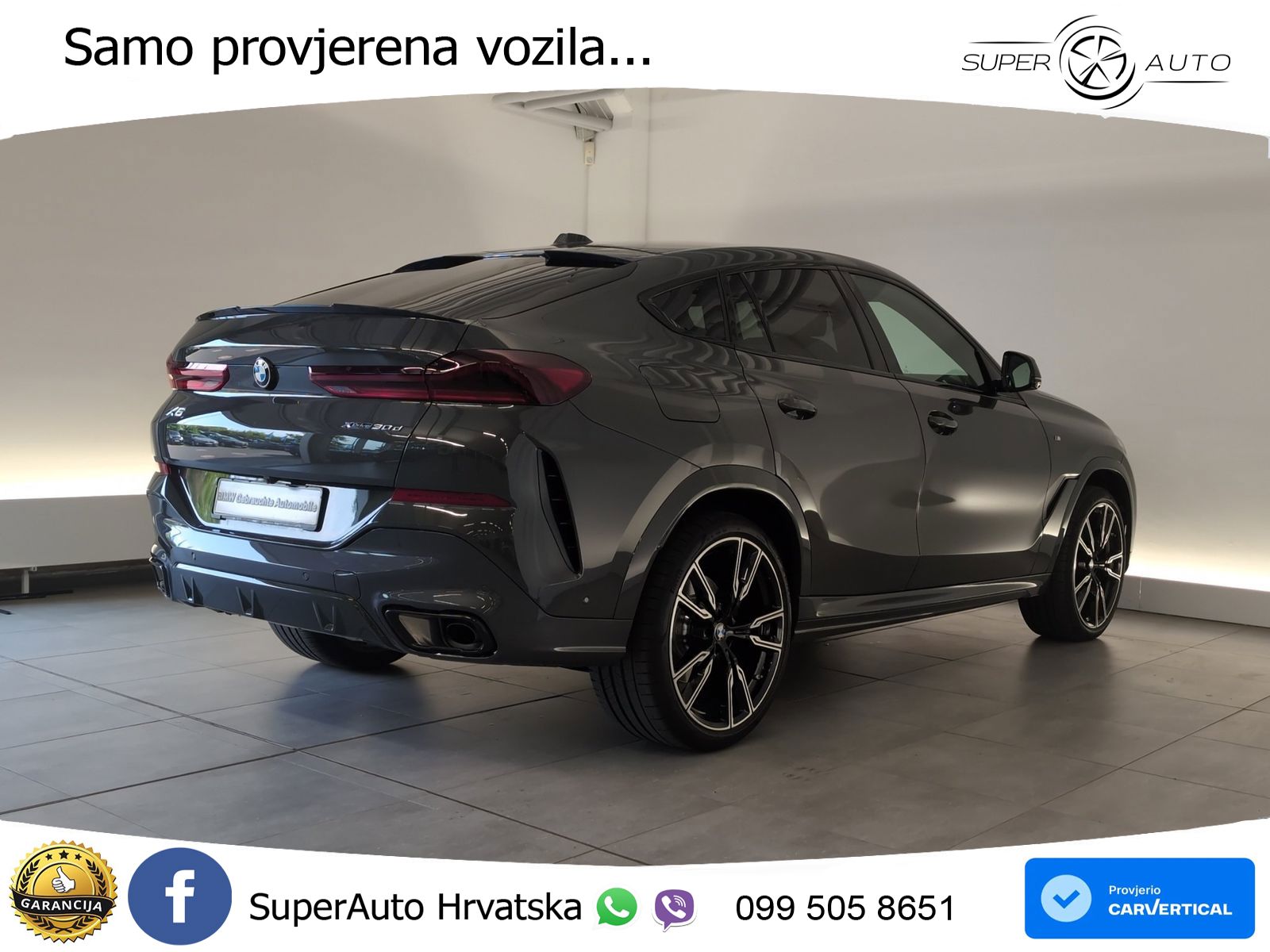 BMW X6 30d (298 KS) xDrive Steptronic M Sport LED+GR SJED+ACC