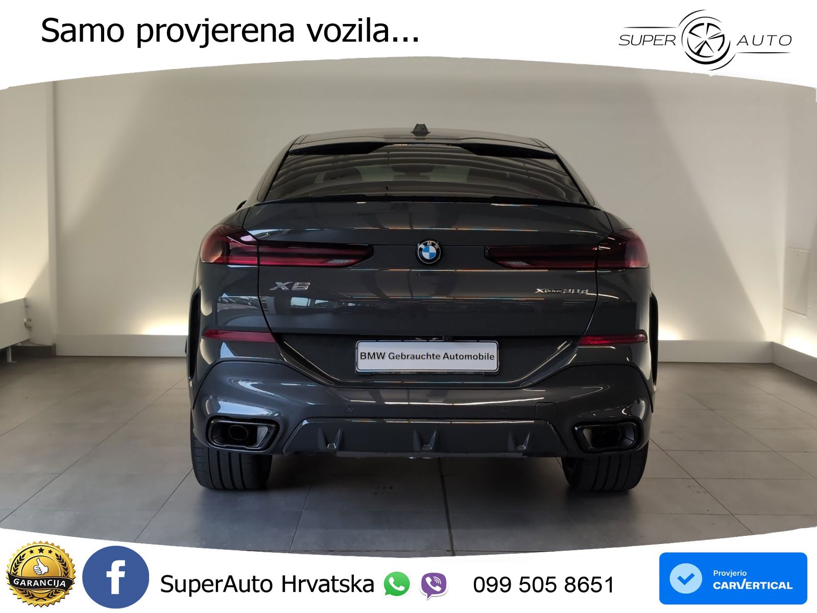 BMW X6 30d (298 KS) xDrive Steptronic M Sport LED+GR SJED+ACC