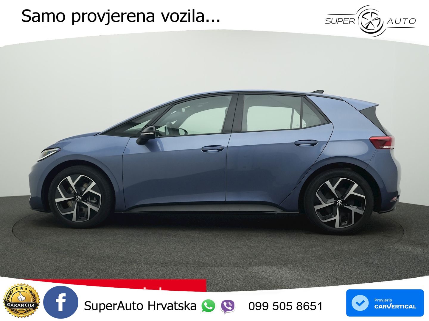 Volkswagen ID.3 58 kWh (190 KS)