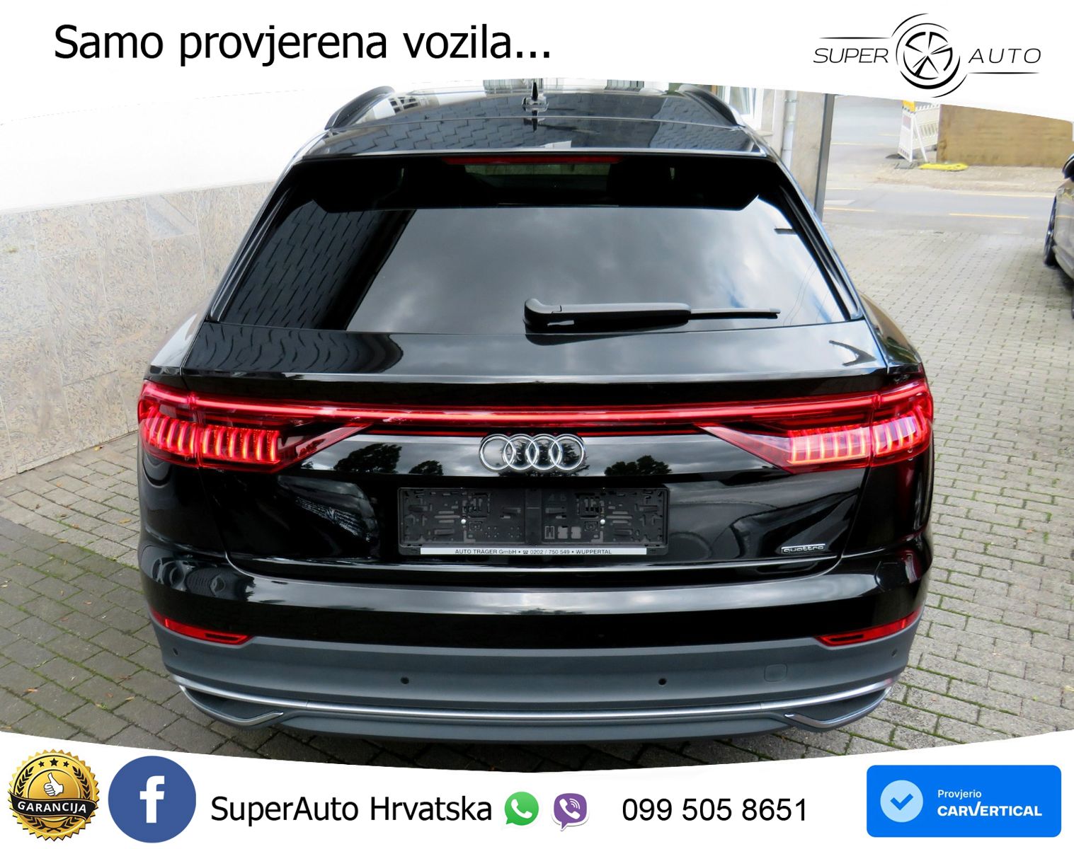 Audi Q8 45 TDI V6 (231 KS) quattro Tiptronic LED+GR SJED+ACC