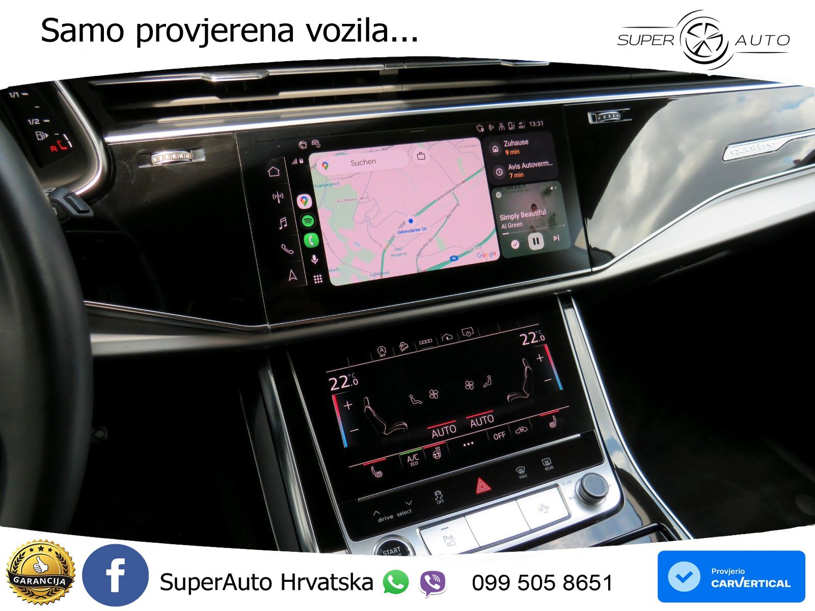 Audi Q8 45 TDI V6 (231 KS) quattro Tiptronic LED+GR SJED+ACC