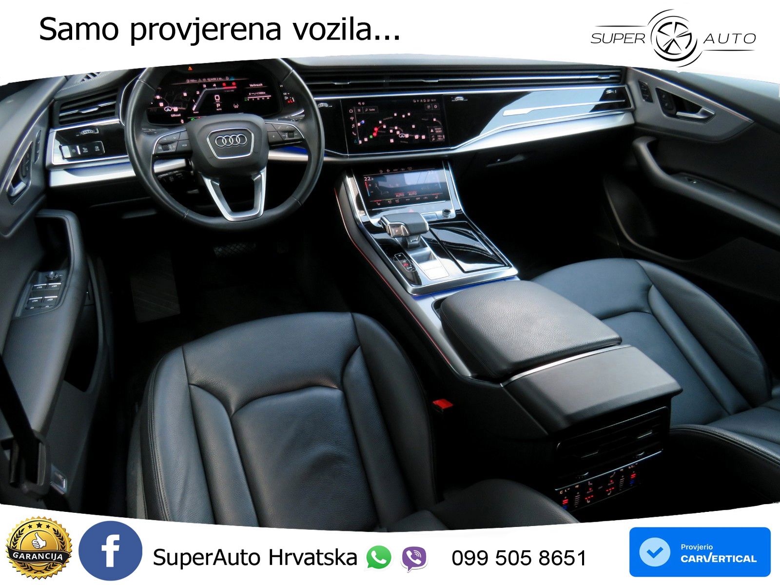 Audi Q8 45 TDI V6 (231 KS) quattro Tiptronic LED+GR SJED+ACC