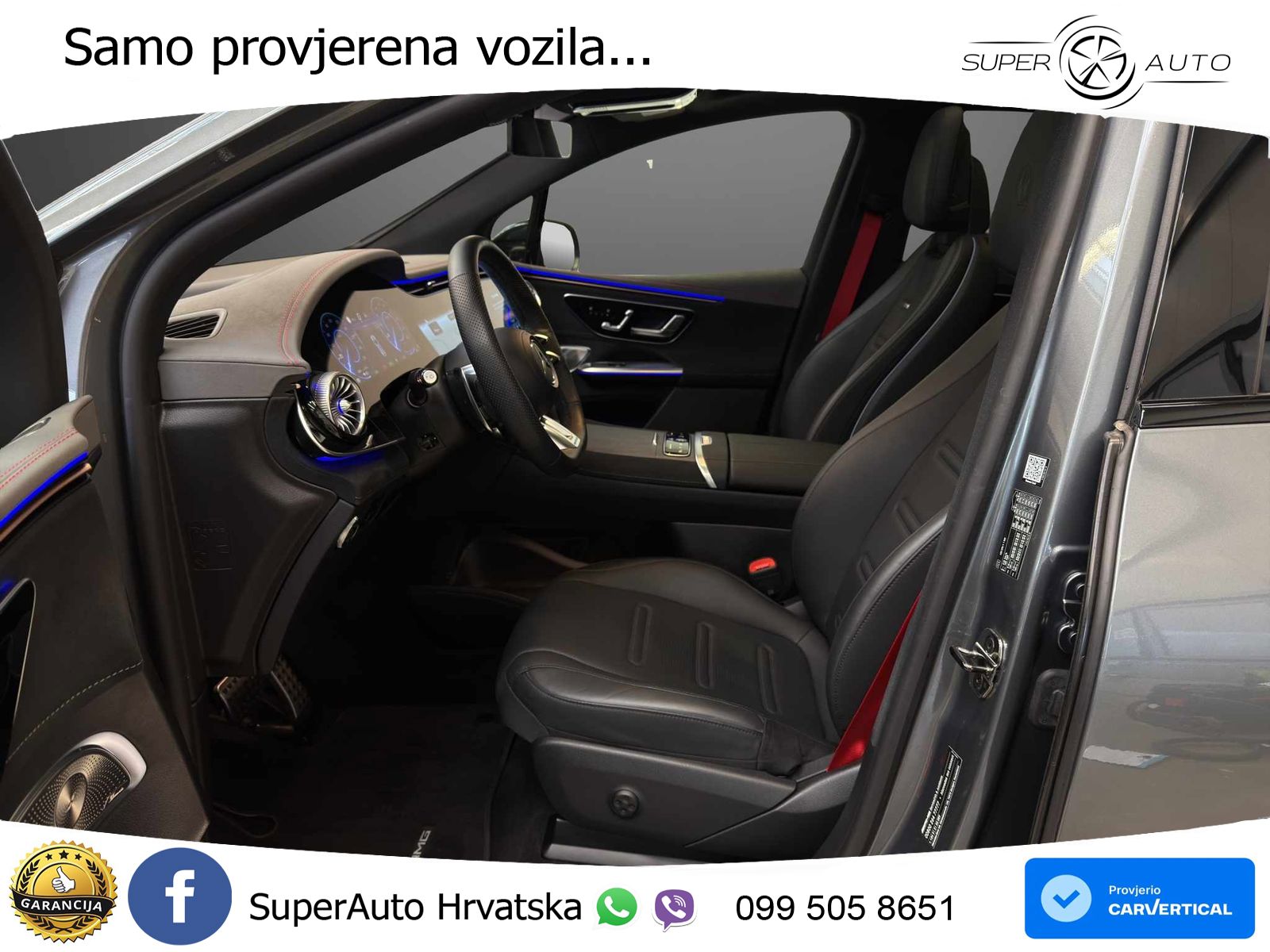 Mercedes EQE SUV AMG 43 100 kWh (476 KS) 4MATIC ACC+HEAD+GR SJED+360+PANO