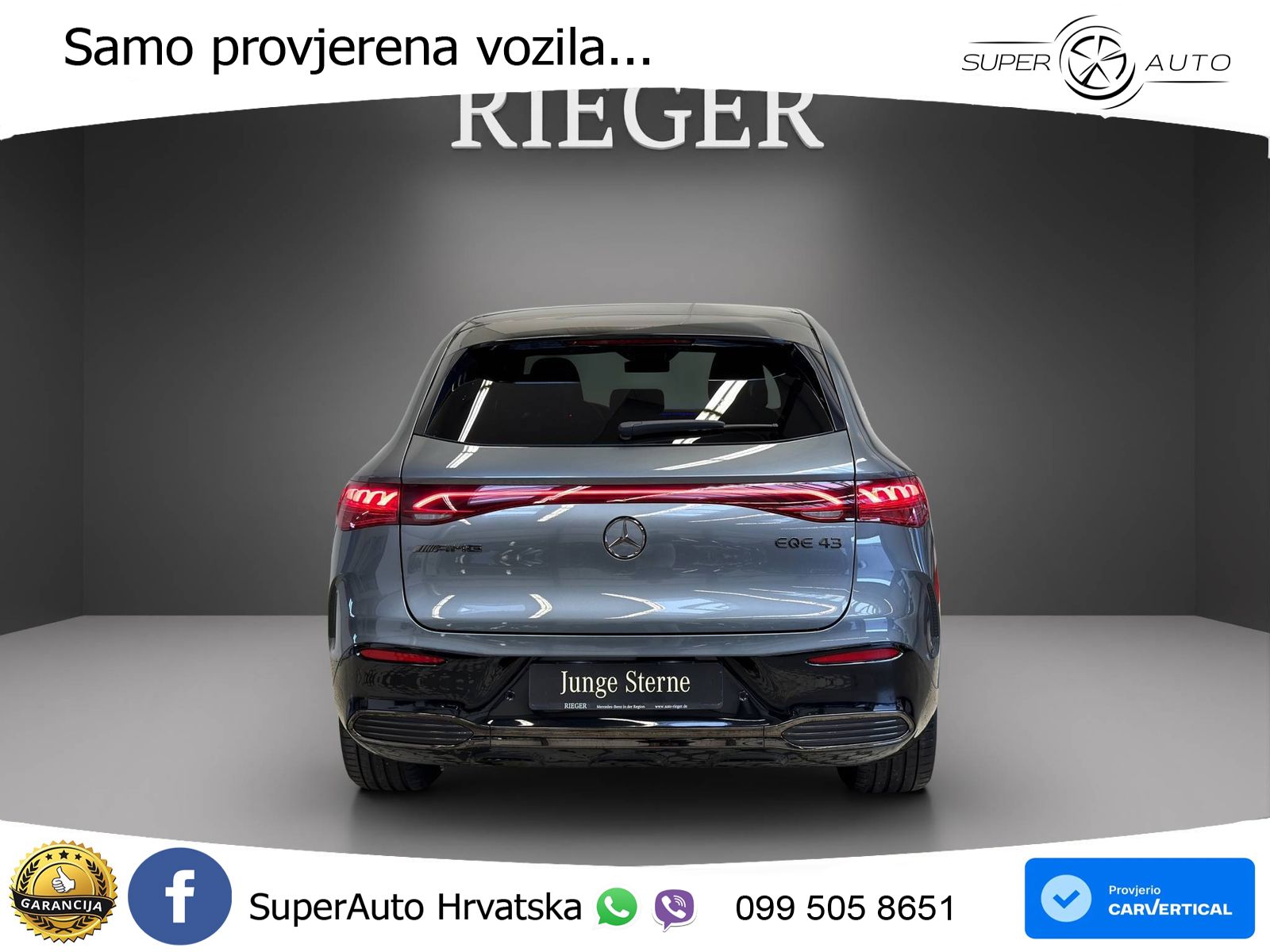 Mercedes EQE SUV AMG 43 100 kWh (476 KS) 4MATIC ACC+HEAD+GR SJED+360+PANO