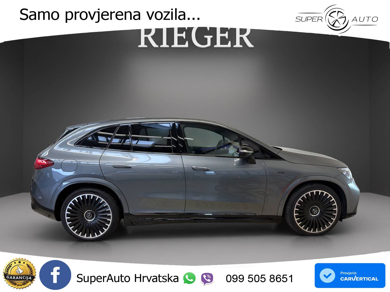 Mercedes EQE SUV AMG 43 100 kWh (476 KS) 4MATIC ACC+HEAD+GR SJED+360+PANO