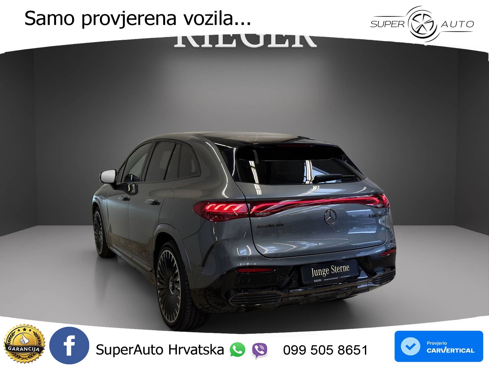Mercedes EQE SUV AMG 43 100 kWh (476 KS) 4MATIC ACC+HEAD+GR SJED+360+PANO