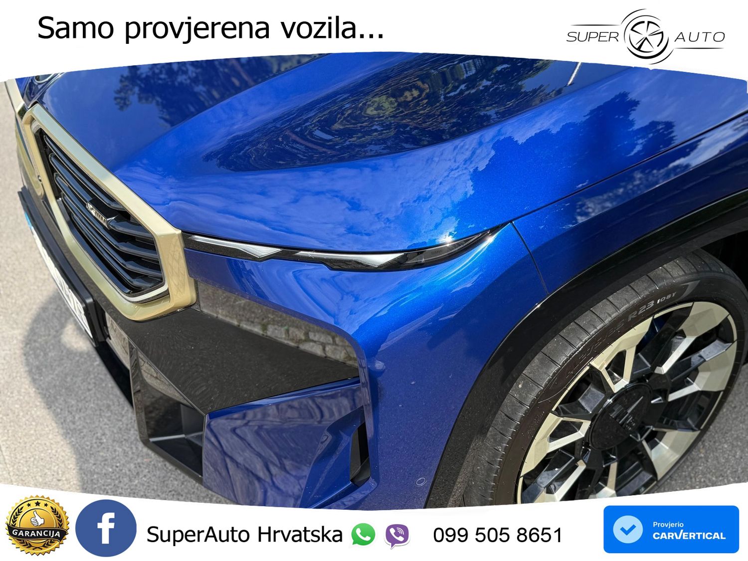 BMW XM 4.4 V8 (653 KS) xDrive Steptronic LED+GR SJED+ACC