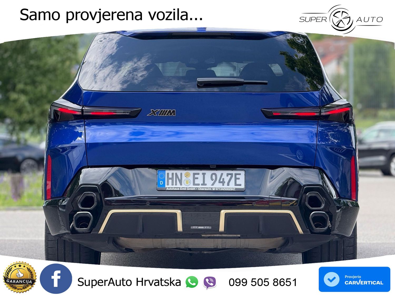 BMW XM 4.4 V8 (653 KS) xDrive Steptronic LED+GR SJED+ACC