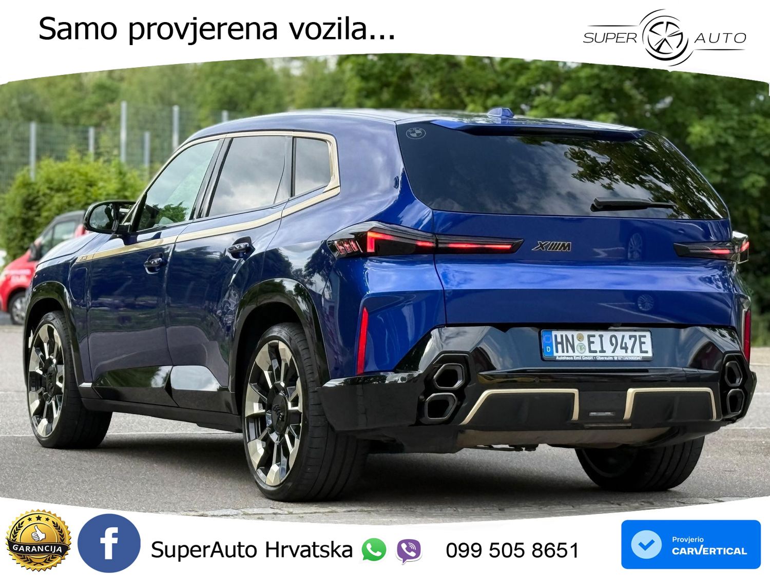 BMW XM 4.4 V8 (653 KS) xDrive Steptronic LED+GR SJED+ACC