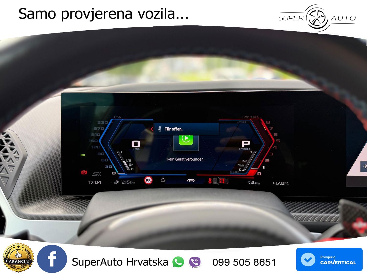 BMW XM 4.4 V8 (653 KS) xDrive Steptronic LED+GR SJED+ACC