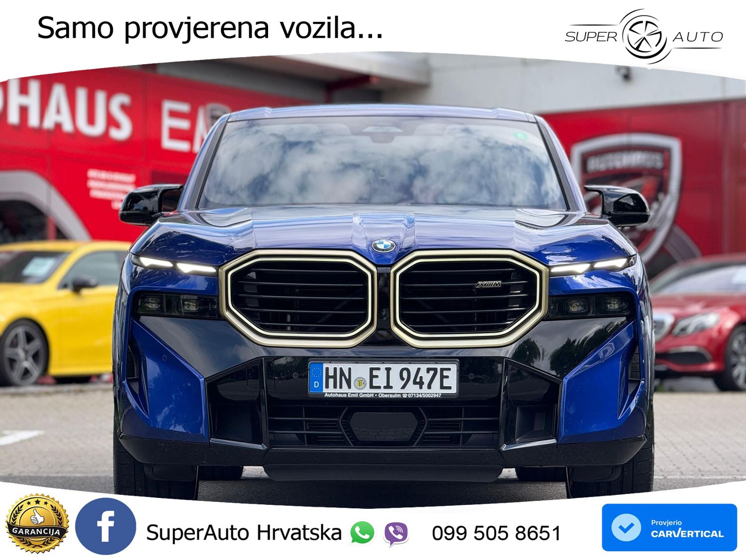 BMW XM 4.4 V8 (653 KS) xDrive Steptronic LED+GR SJED+ACC