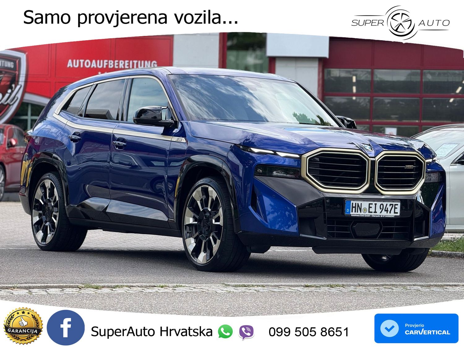 BMW XM 4.4 V8 (653 KS) xDrive Steptronic LED+GR SJED+ACC