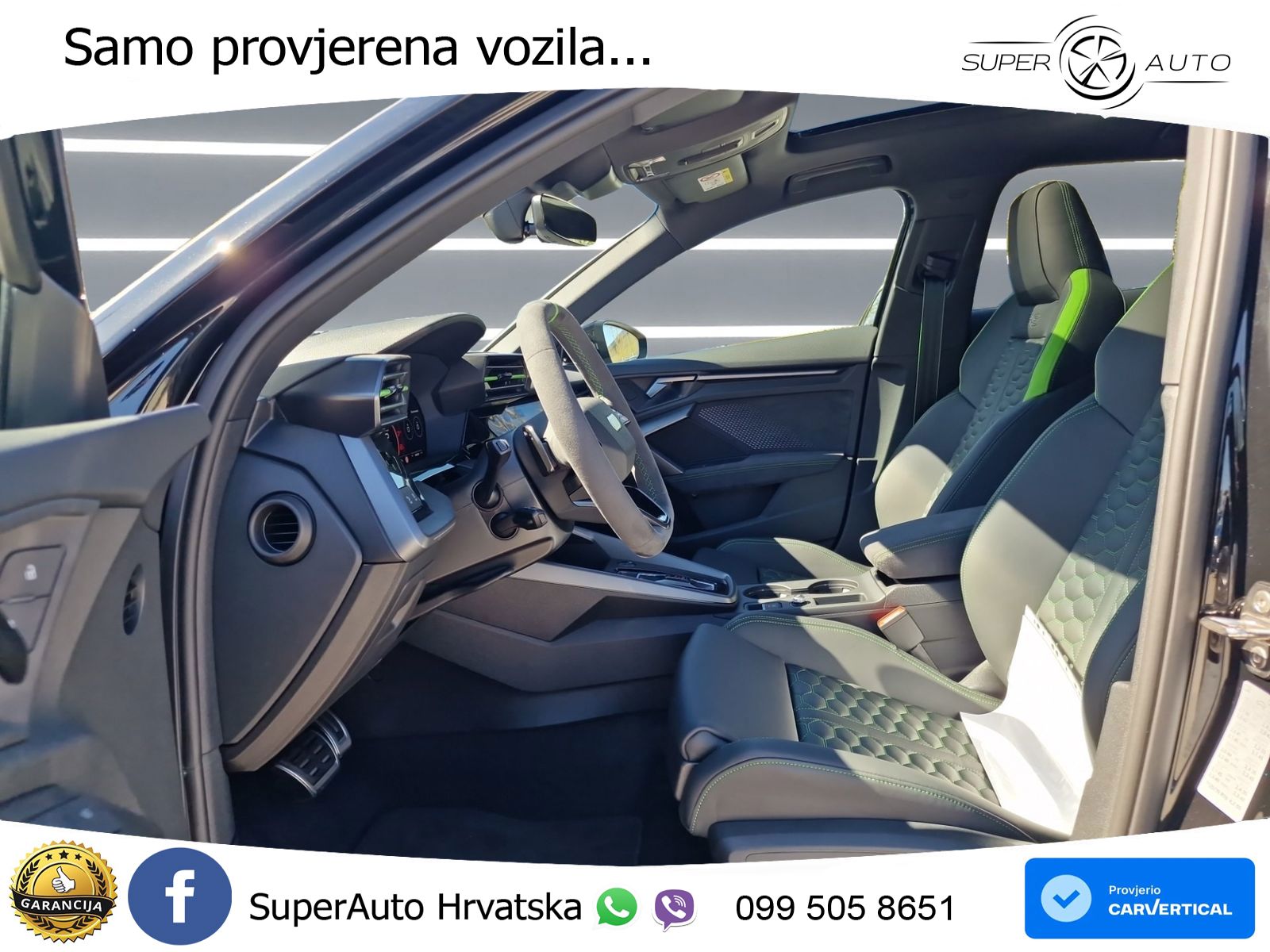 Audi RS3 Sportback 2.5 TFSI (400 KS) quattro S tronic LED+GR SJED+ACC