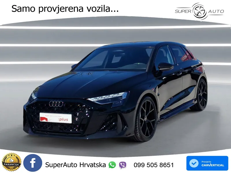 Audi RS3 Sportback 2.5 TFSI (400 KS) quattro S tronic LED+GR SJED+ACC