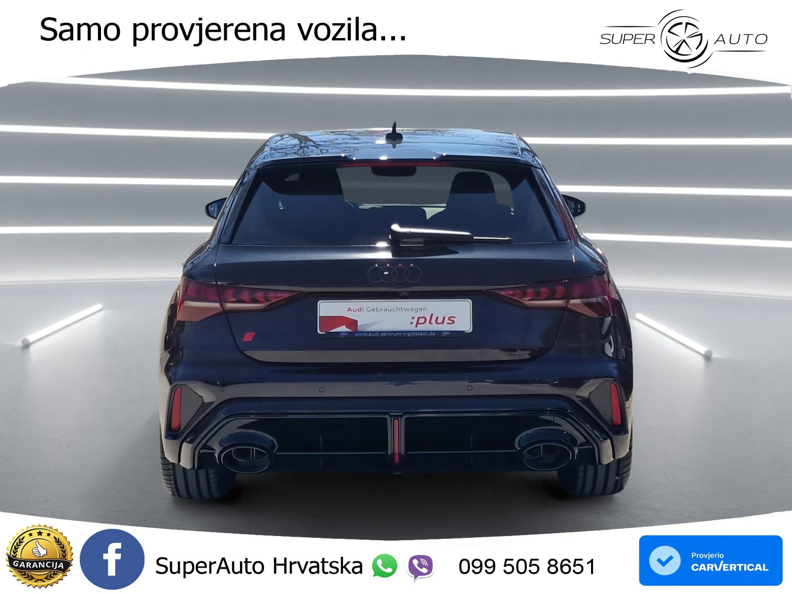 Audi RS3 Sportback 2.5 TFSI (400 KS) quattro S tronic LED+GR SJED+ACC