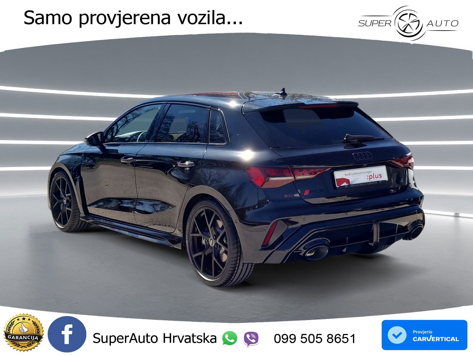 Audi RS3 Sportback 2.5 TFSI (400 KS) quattro S tronic LED+GR SJED+ACC