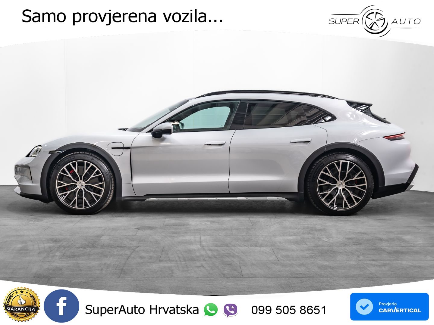 Porsche Taycan Cross Turismo 4S 105 kWh (598 KS)