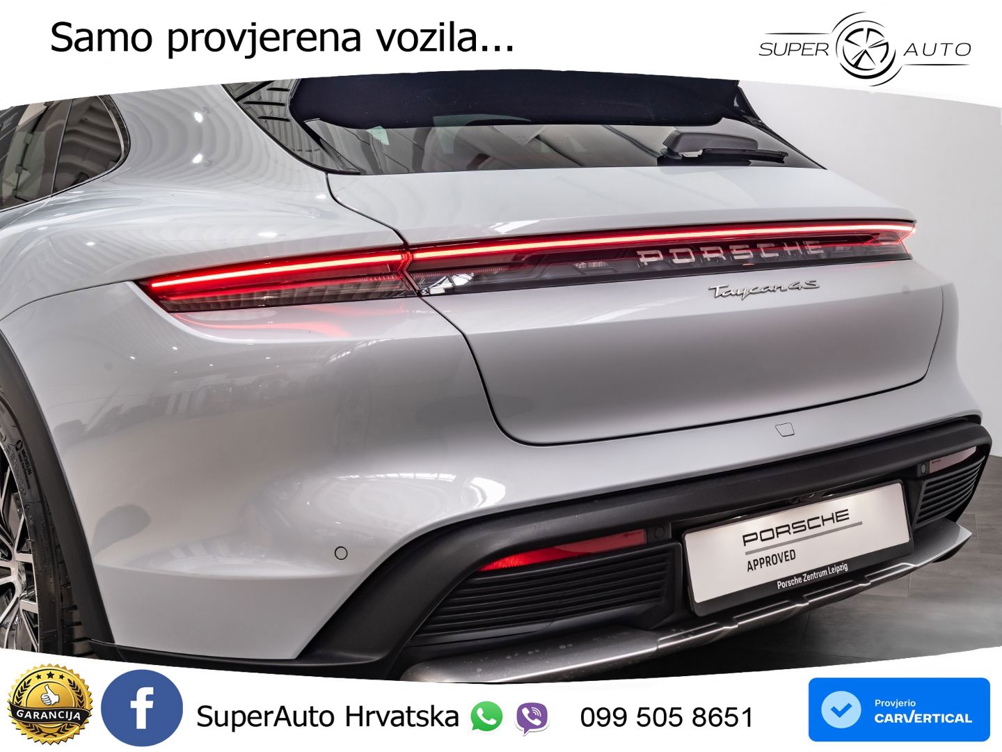 Porsche Taycan Cross Turismo 4S 105 kWh (598 KS)