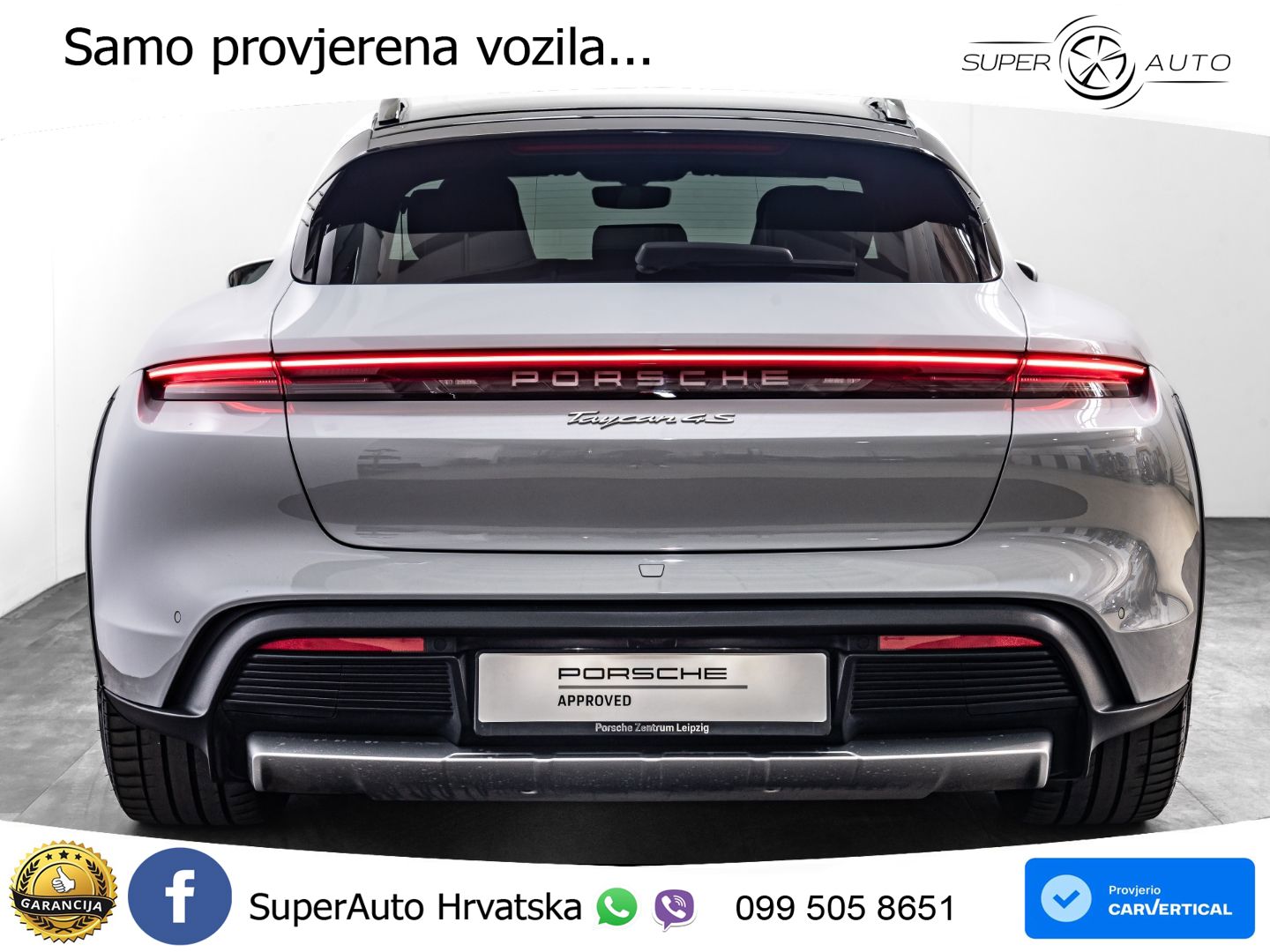 Porsche Taycan Cross Turismo 4S 105 kWh (598 KS)