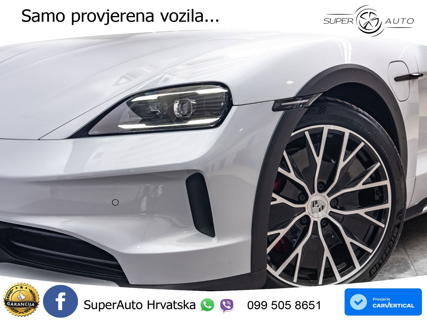 Porsche Taycan Cross Turismo 4S 105 kWh (598 KS)