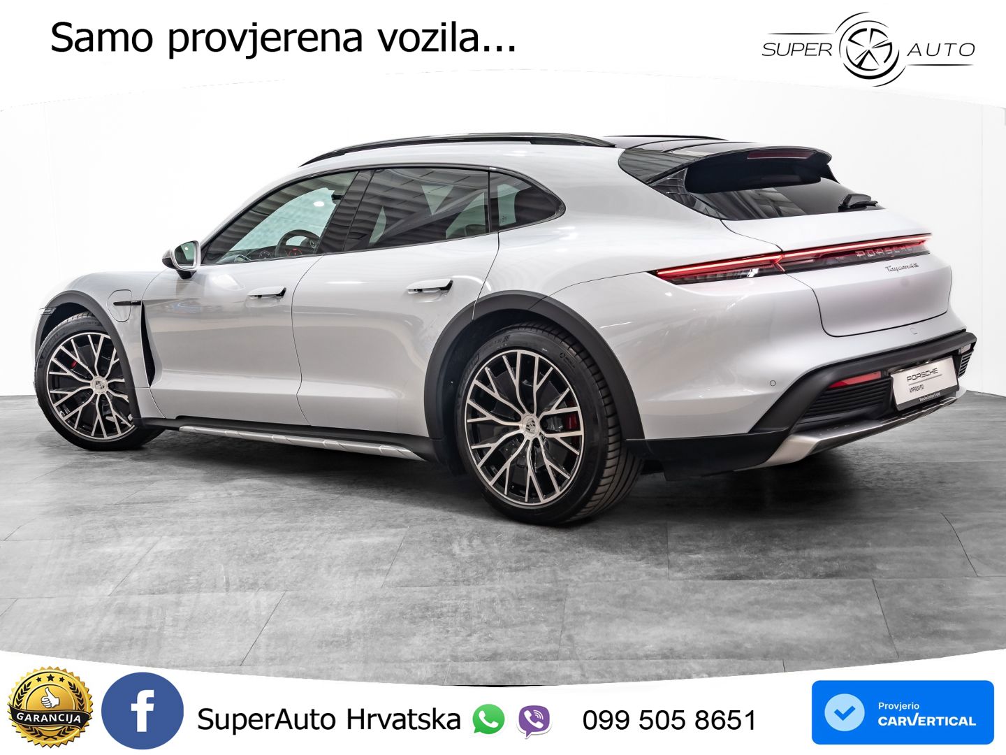 Porsche Taycan Cross Turismo 4S 105 kWh (598 KS)