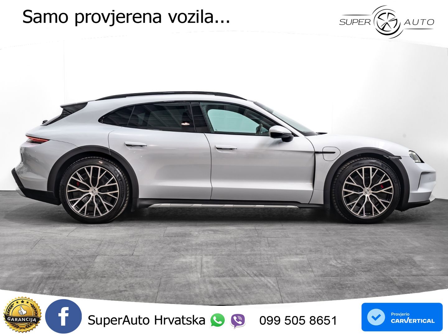 Porsche Taycan Cross Turismo 4S 105 kWh (598 KS)