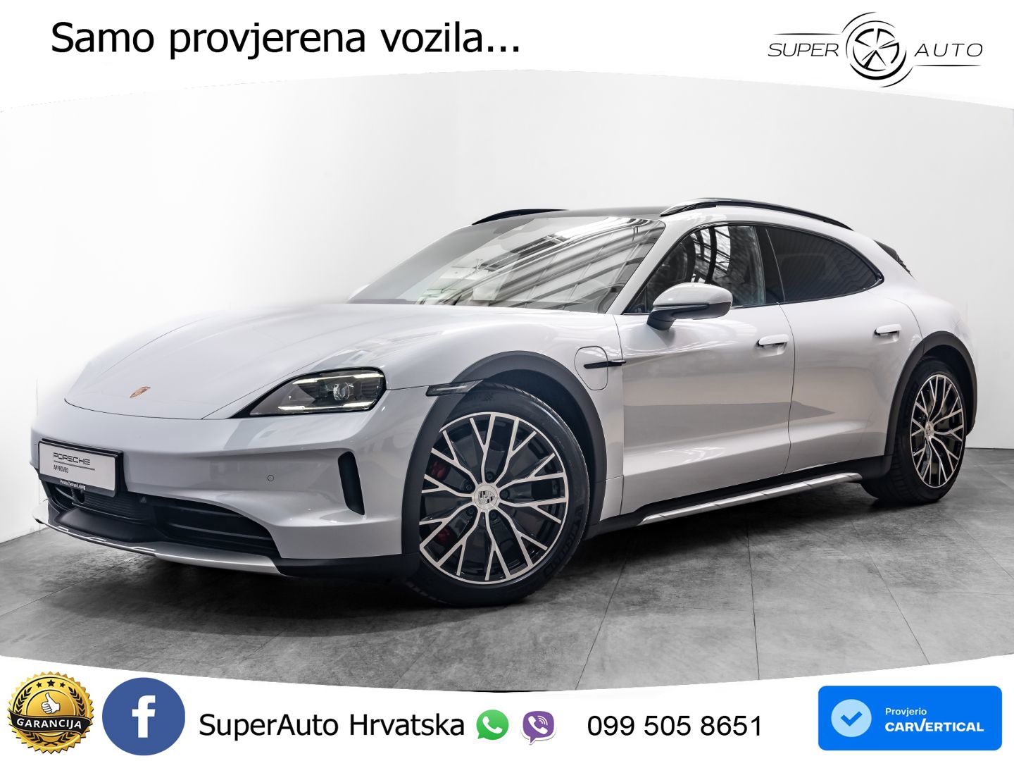 Porsche Taycan Cross Turismo 4S 105 kWh (598 KS)
