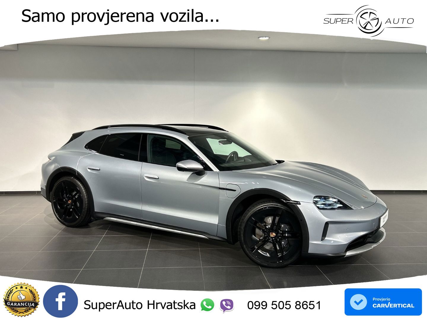 Porsche Taycan Cross Turismo 4 105 kWh (435 KS)