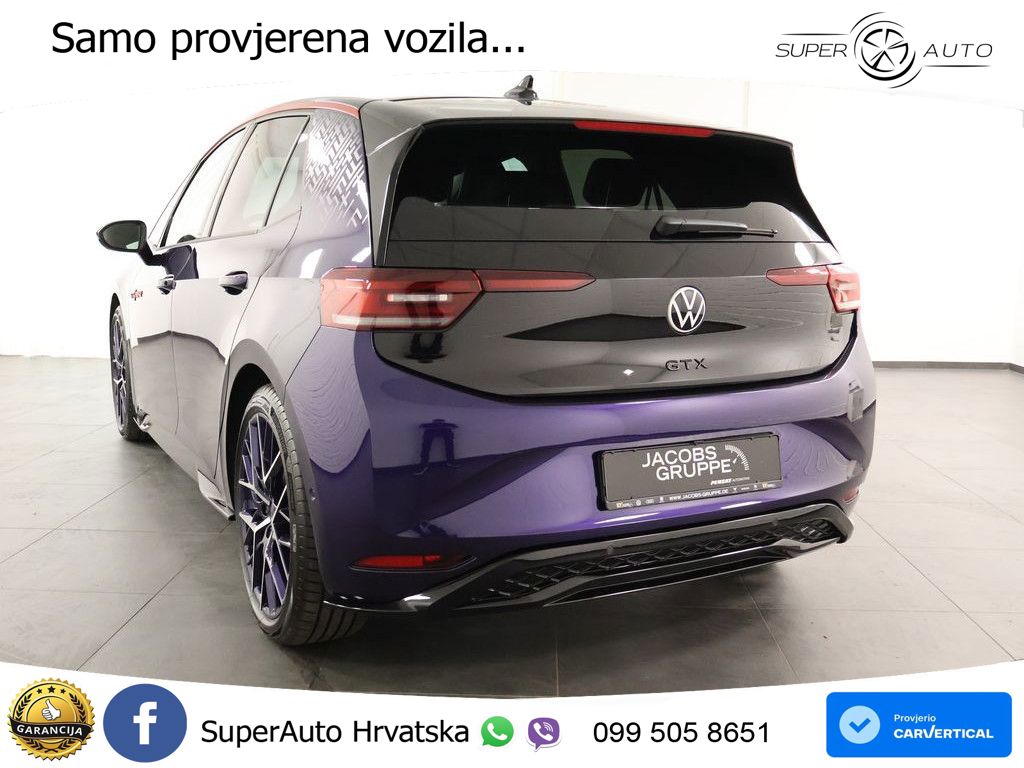 Volkswagen ID.3 GTX Performance 84 kWh (326 KS)