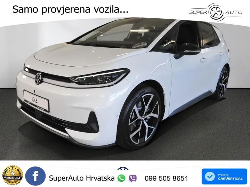 Volkswagen ID.3 58 kWh (190 KS) LED+GR SJED+ACC