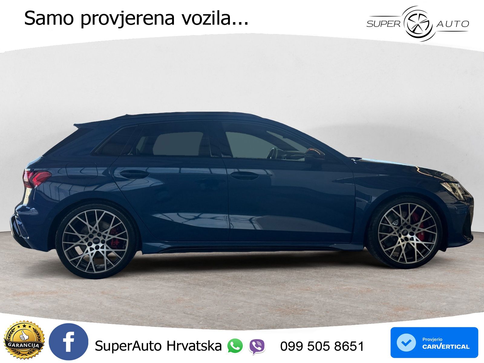 Audi RS3 Sedan 2.5 TFSI (400 KS) quattro S tronic LED+GR SJED+ACC