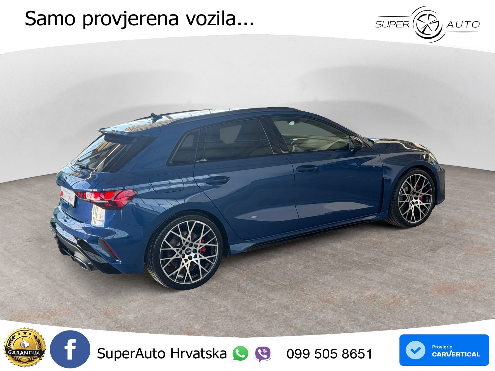 Audi RS3 Sedan 2.5 TFSI (400 KS) quattro S tronic LED+GR SJED+ACC