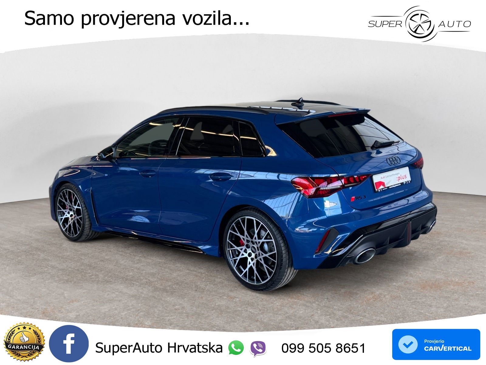 Audi RS3 Sedan 2.5 TFSI (400 KS) quattro S tronic LED+GR SJED+ACC
