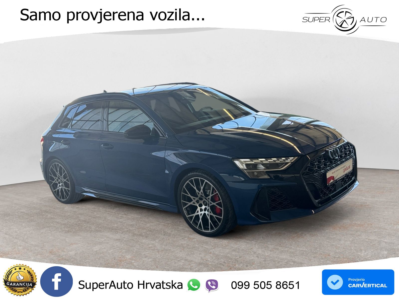 Audi RS3 Sedan 2.5 TFSI (400 KS) quattro S tronic LED+GR SJED+ACC