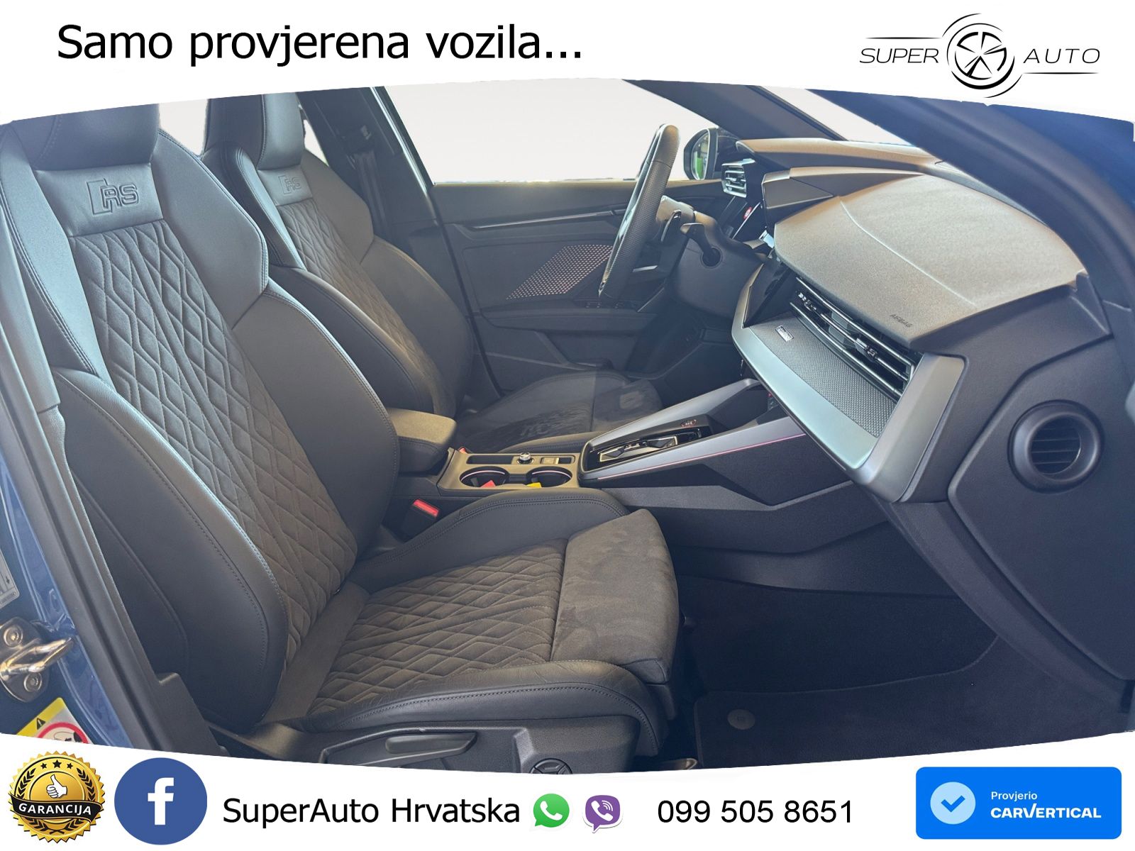 Audi RS3 Sedan 2.5 TFSI (400 KS) quattro S tronic LED+GR SJED+ACC