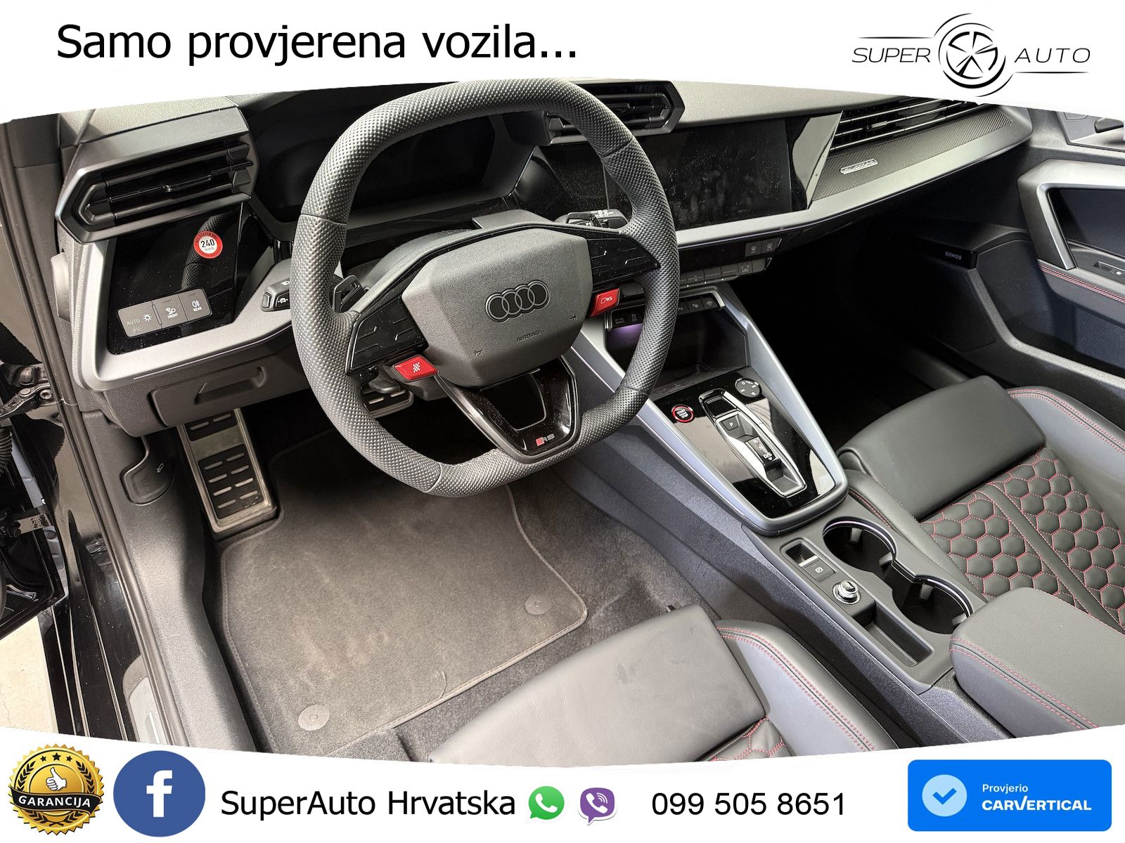 Audi RS3 Sedan 2.5 TFSI (400 KS) quattro S tronic
