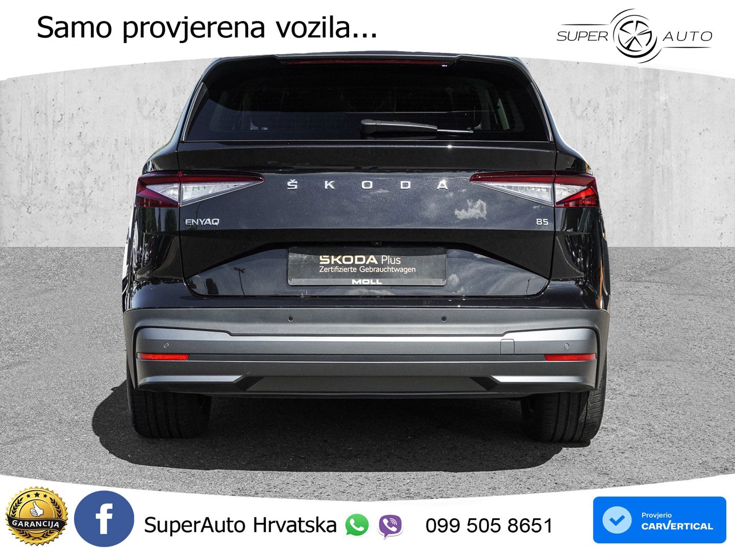 Škoda Enyaq 85 82 kWh (286 KS) LED+GR SJED+ACC