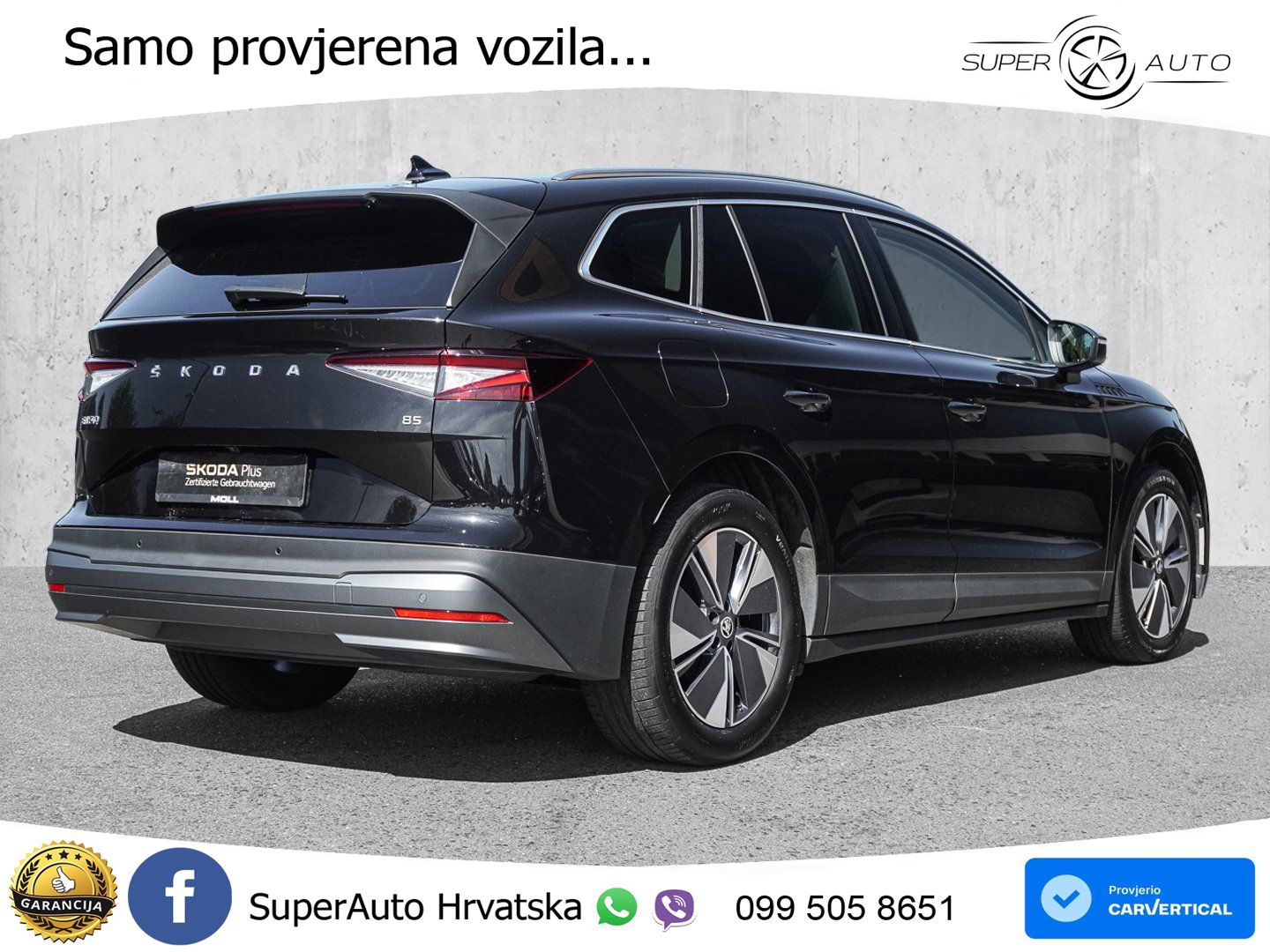 Škoda Enyaq 85 82 kWh (286 KS) LED+GR SJED+ACC