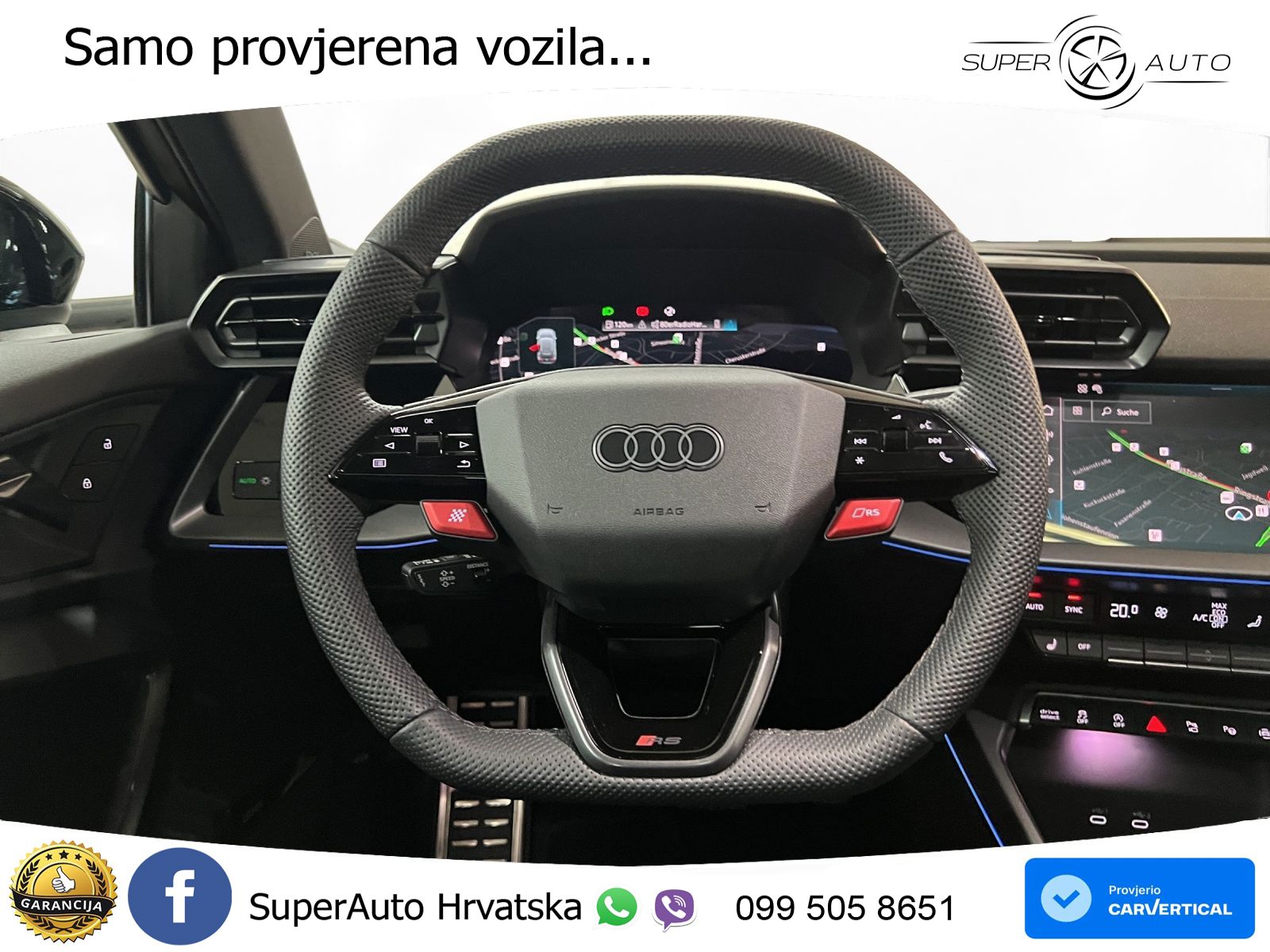 Audi RS3 Sedan 2.5 TFSI (400 KS) quattro S tronic LED+GR SJED+ACC