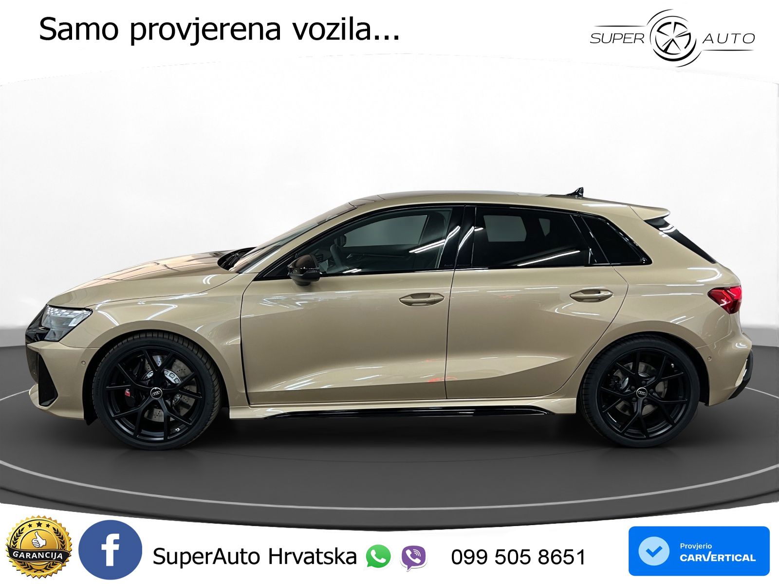 Audi RS3 Sedan 2.5 TFSI (400 KS) quattro S tronic LED+GR SJED+ACC
