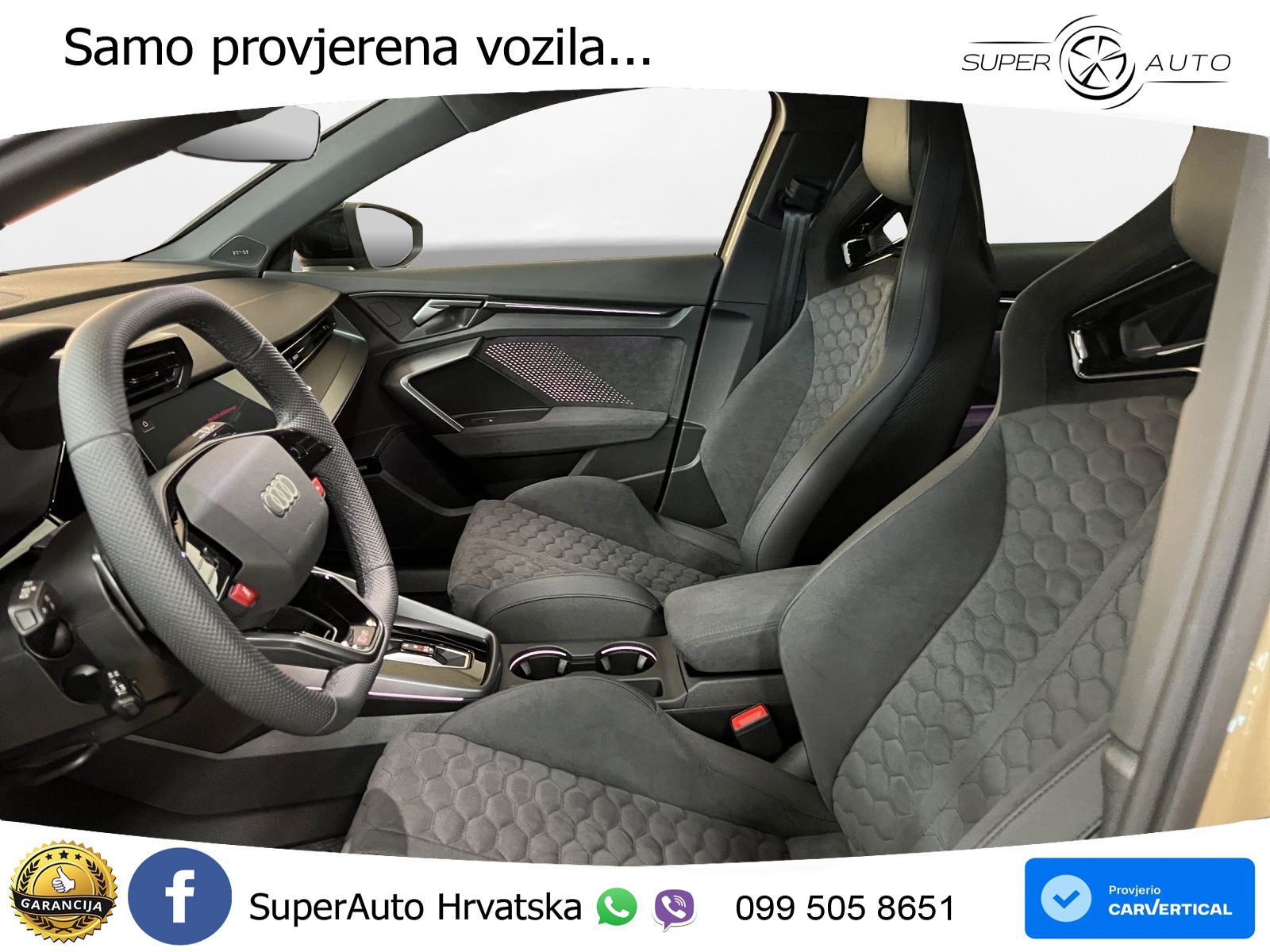 Audi RS3 Sedan 2.5 TFSI (400 KS) quattro S tronic LED+GR SJED+ACC