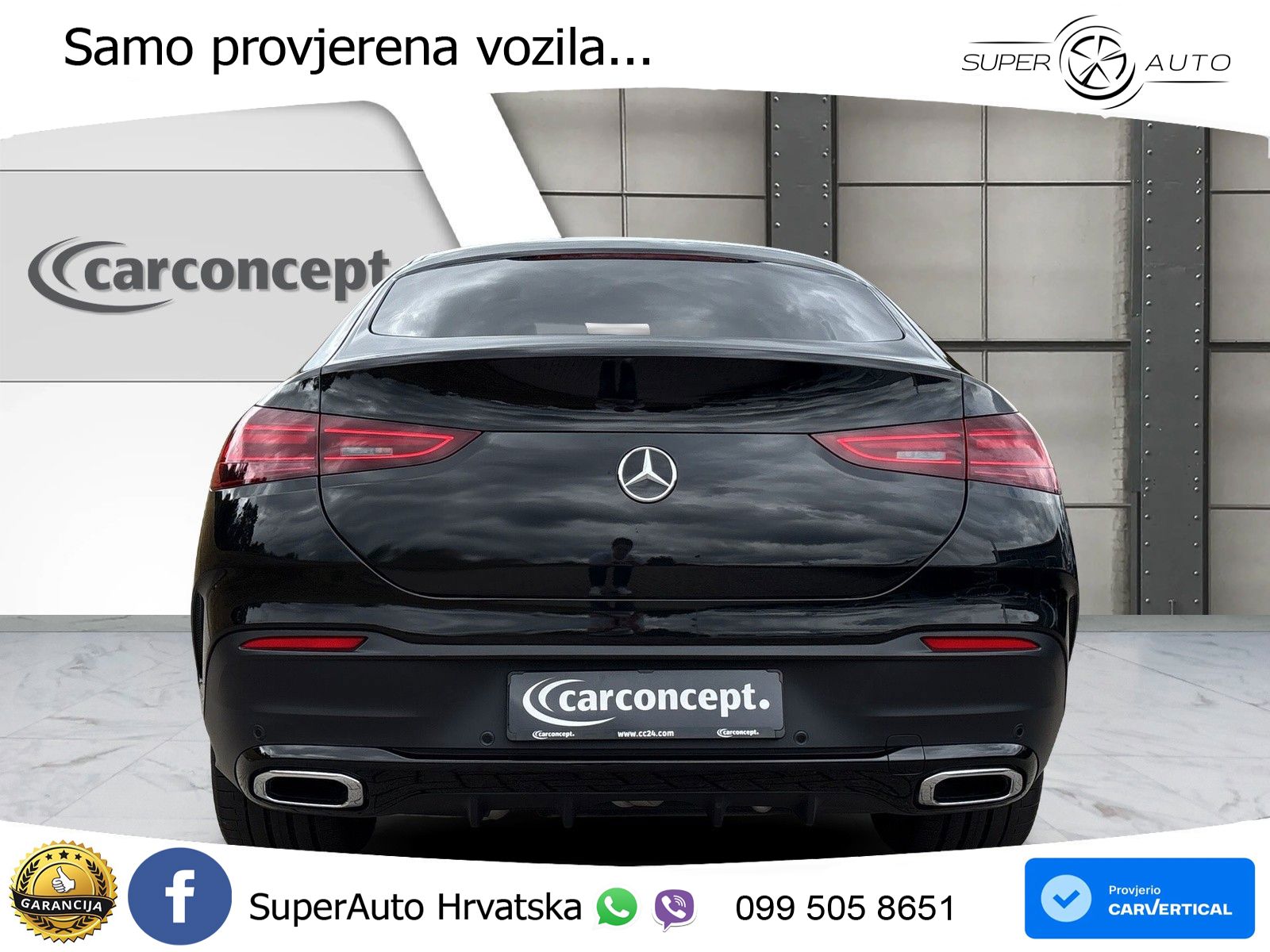 Mercedes GLE Coupe 300d (269 ks) EQ Boost 4MATIC 9G-TRONIC AMG LED+GR SJED+ACC