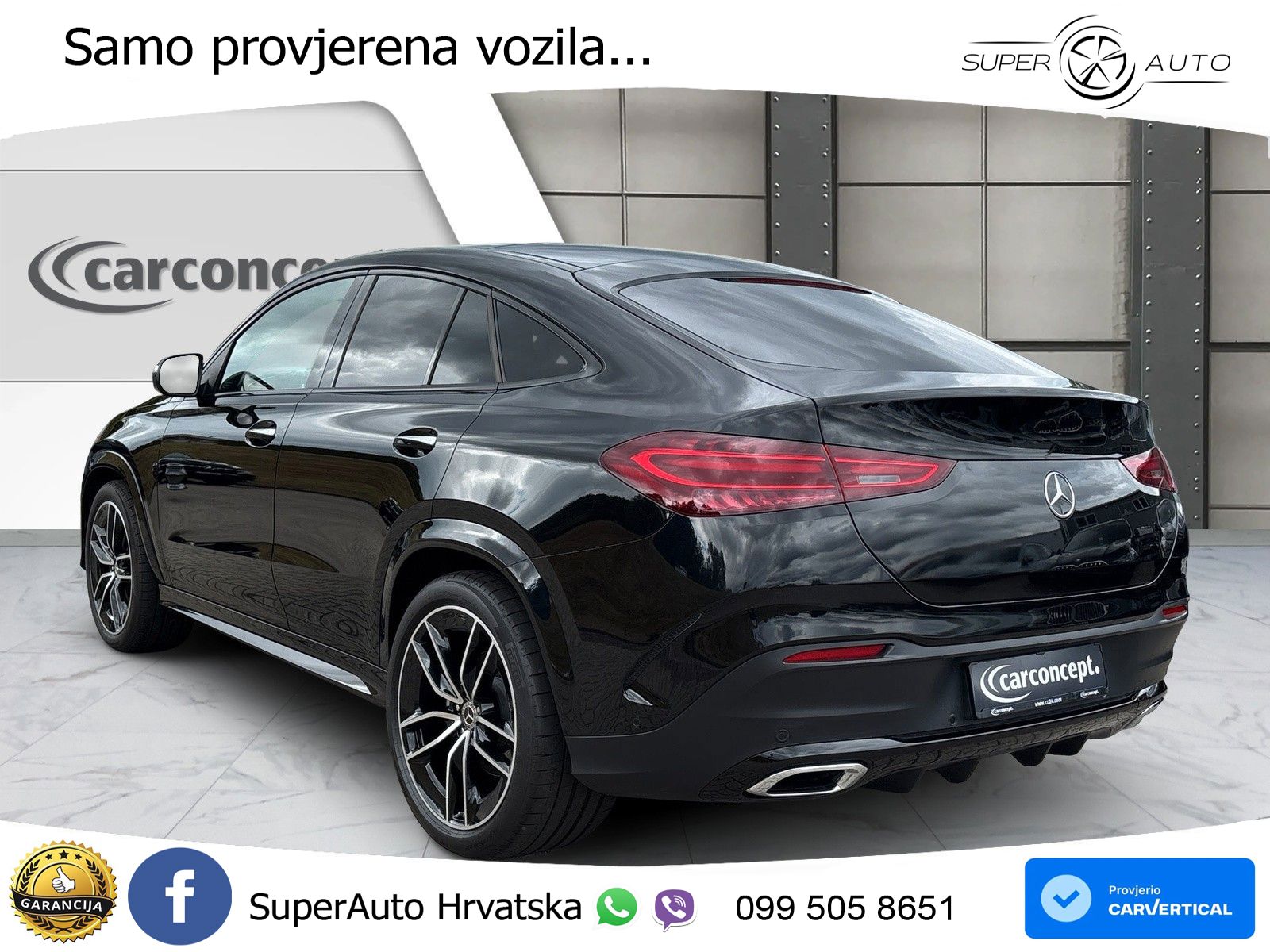 Mercedes GLE Coupe 300d (269 ks) EQ Boost 4MATIC 9G-TRONIC AMG LED+GR SJED+ACC