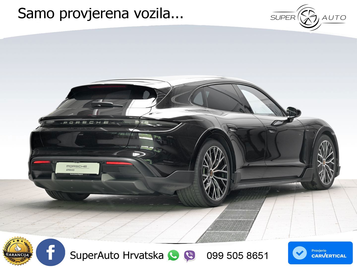 Porsche Taycan Cross Turismo Turbo S 93.4 kWh (761 KS)