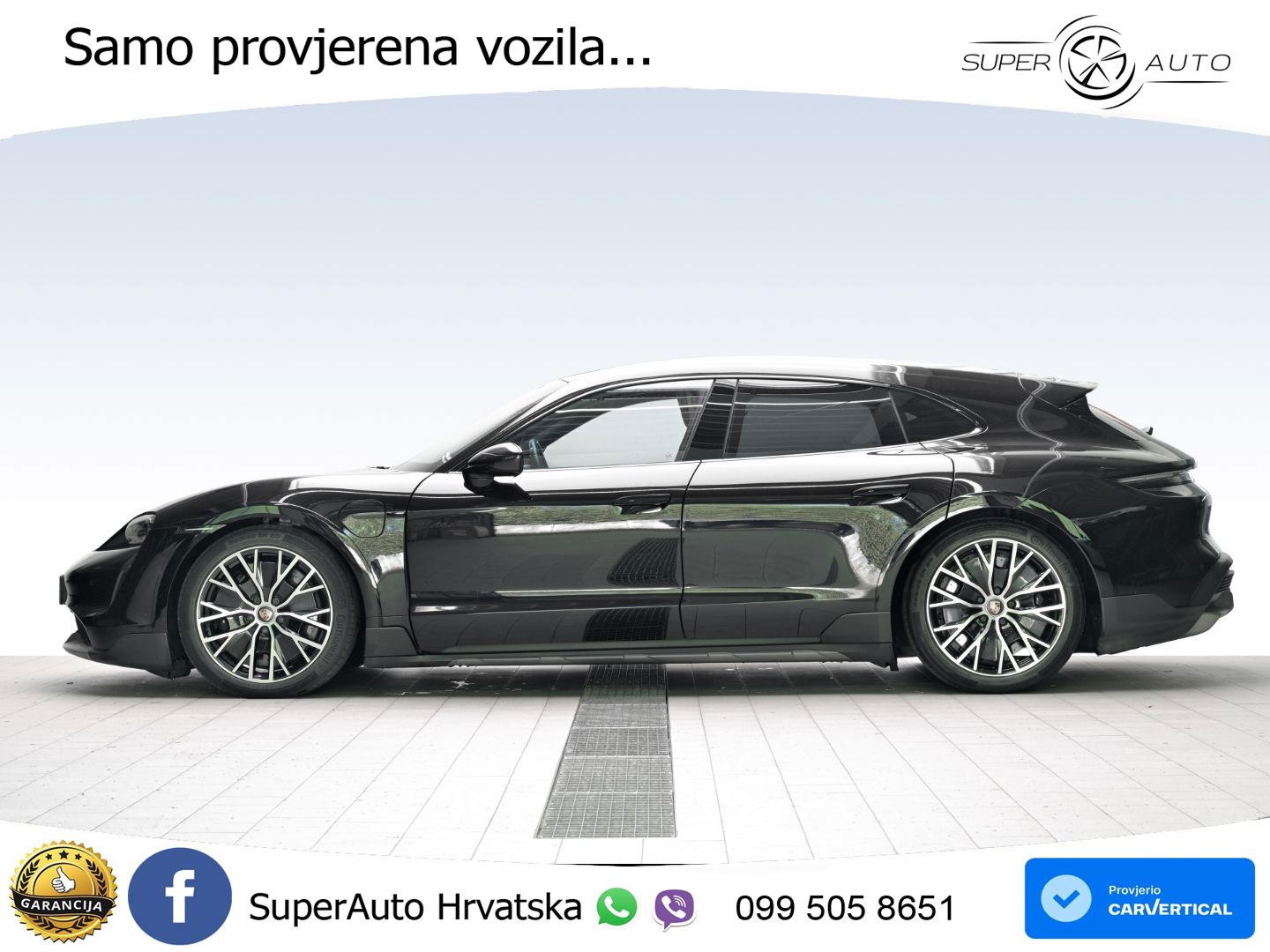 Porsche Taycan Cross Turismo Turbo S 93.4 kWh (761 KS)