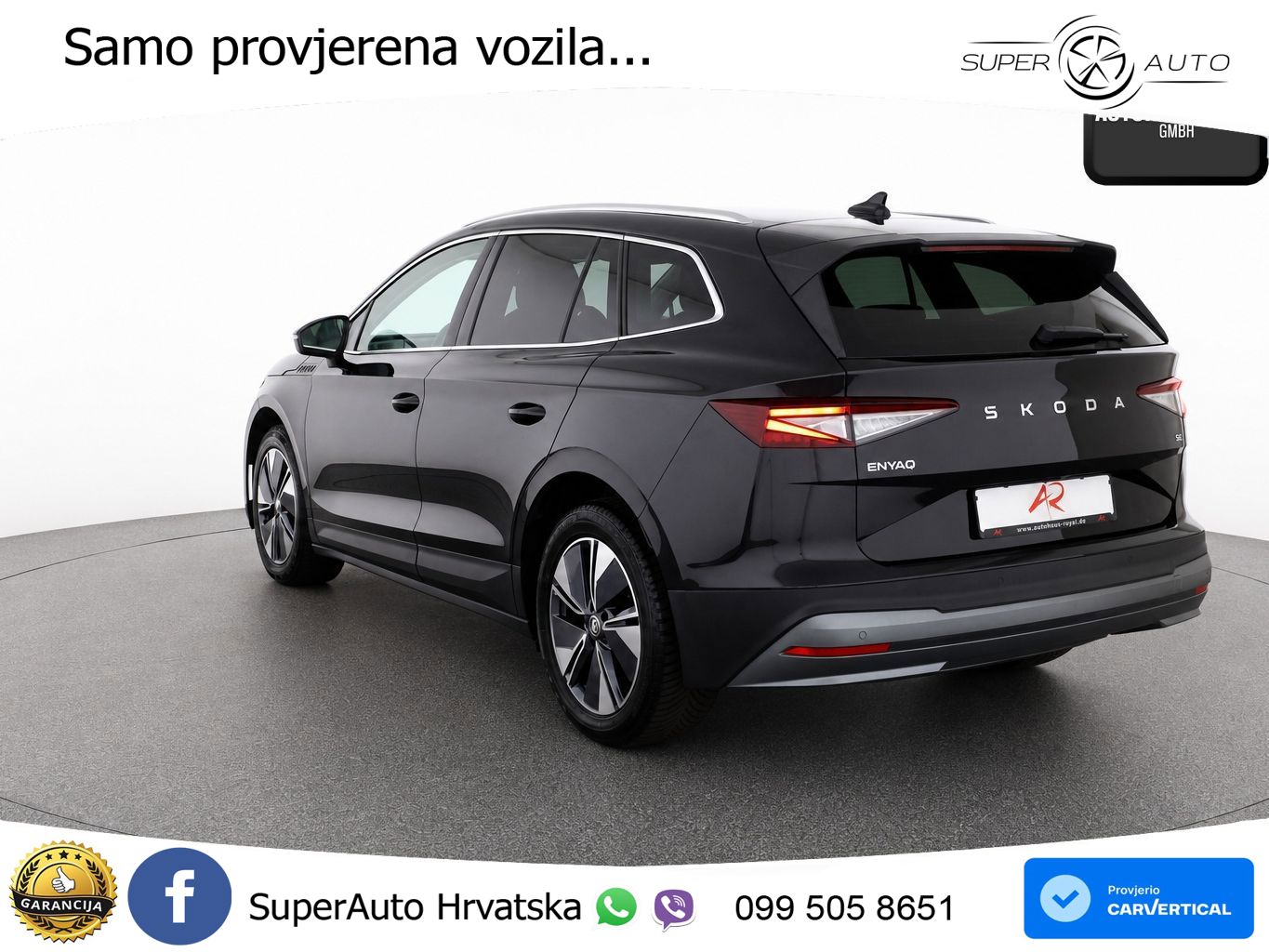 Škoda Enyaq iV 85x 82 kWh (286 KS) AWD