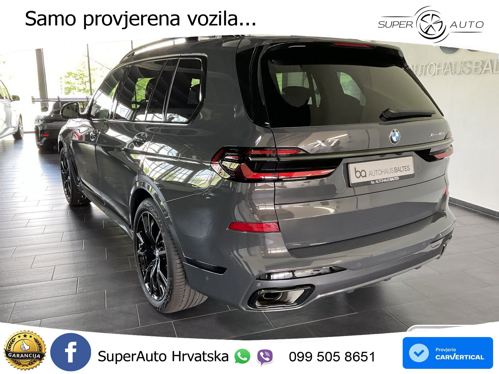BMW X7 40d (352 KS) xDrive Steptronic M Sport LED+GR SJED+ACC