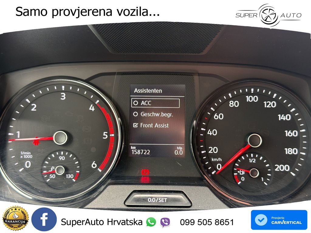 VW Crafter 140 KS LED+GR SJED+ACC