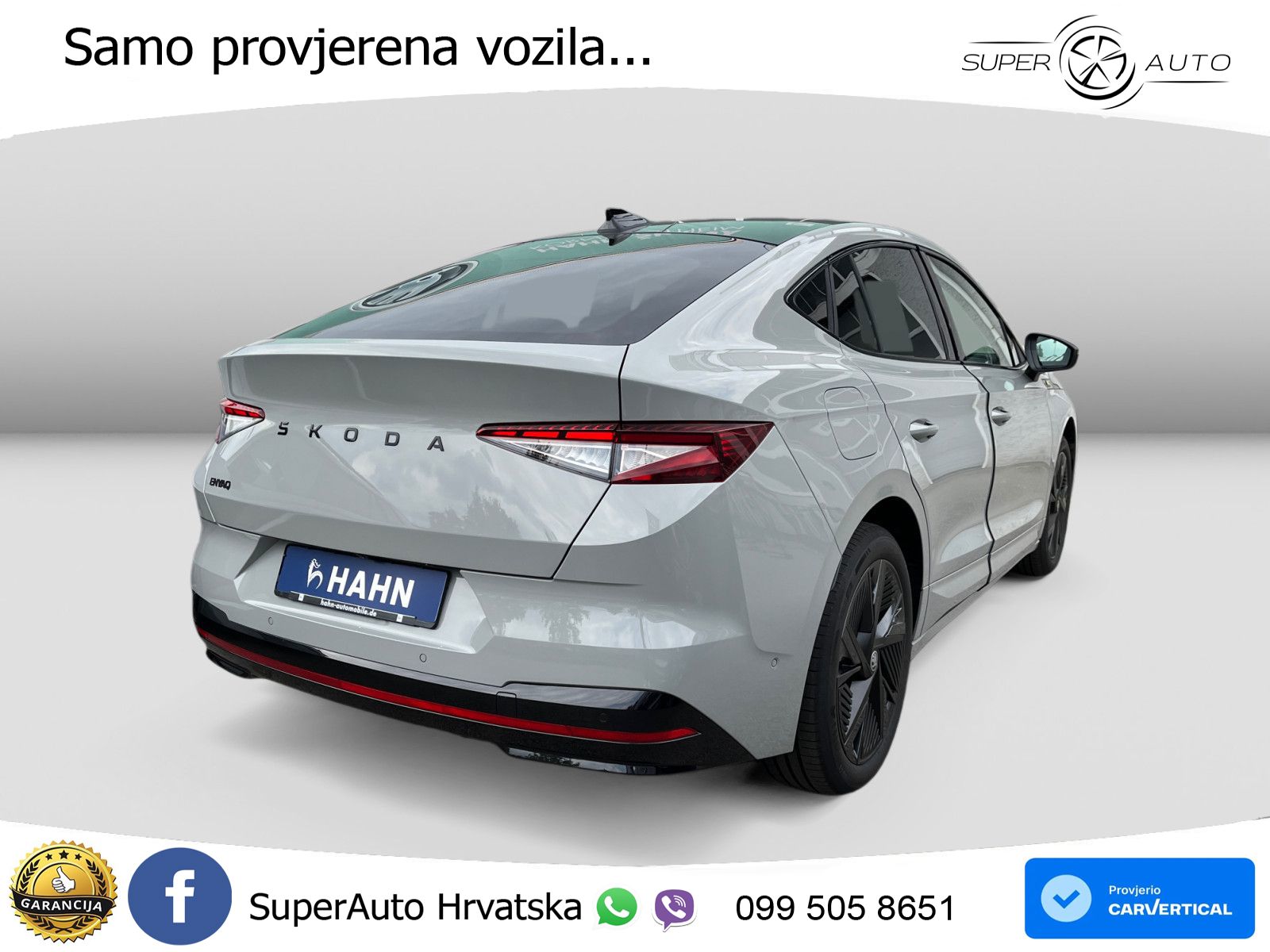 Škoda Enyaq Coupe RS 84 kWh (340 KS) AWD Suite LED+GR SJED+ACC